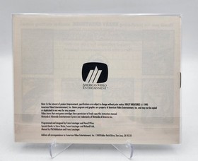 Krazy Kreatures Instruction Book NES Nintendo Manual Only! - No Game Included! 