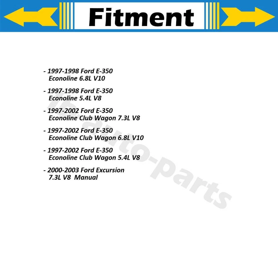 Комплект резисторов двигателя переднего вентилятора ОВК для Ford E-150 2003 2004 2005 2006 2007 годов выпуска - Изображение 4 из 4