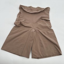 Spanx Shapewear Shorts Womens XL Beige High Waisted Power Series Tummy Control