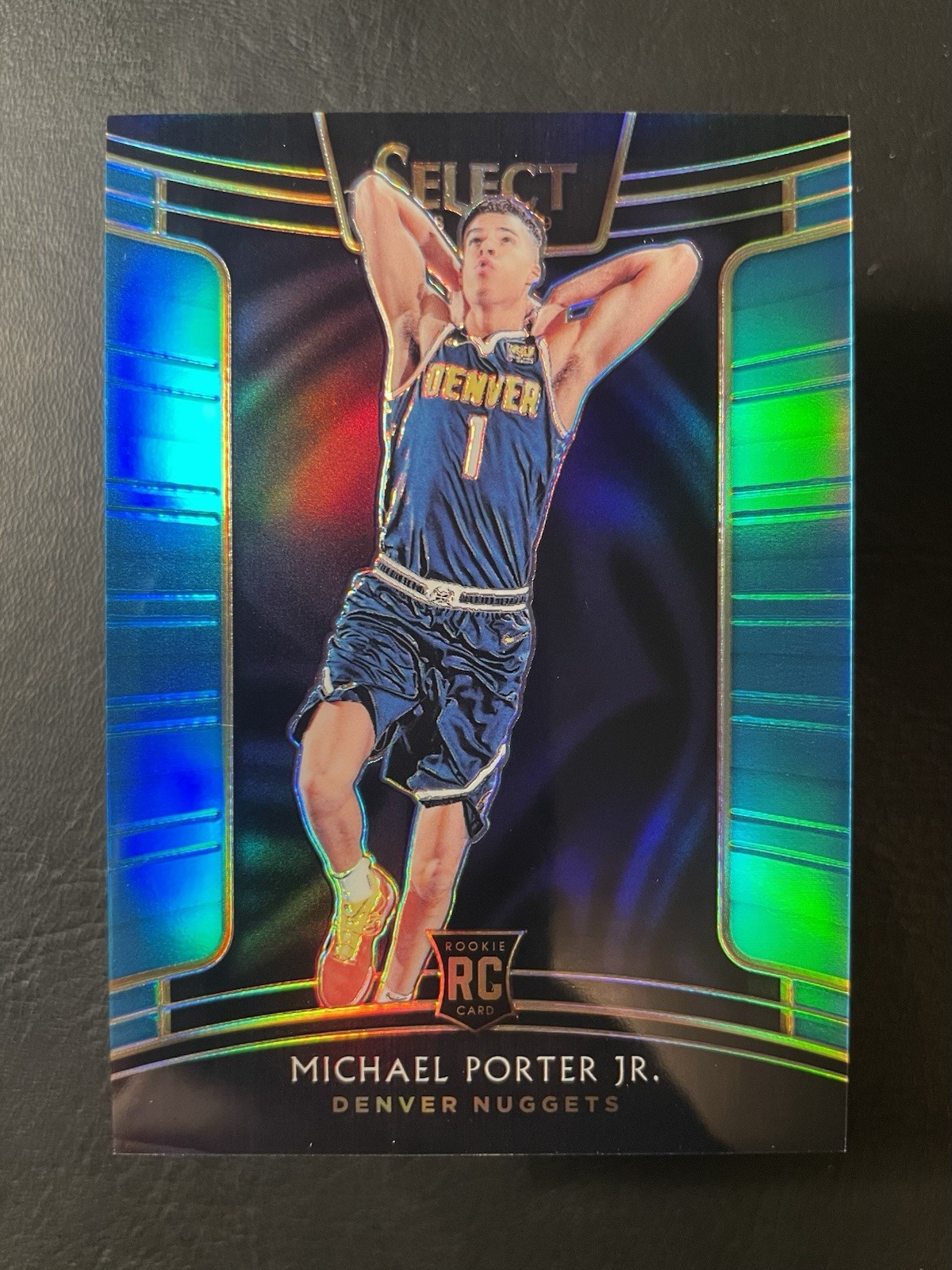 2018 Panini Select Concourse Blue Prizm /299 Michael Porter Jr Rookie
