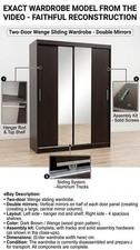wardrobe with sliding doors