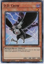 1st Ed Ultra Rare D.D. Crow BLCR-EN077 Battles of Legend: Crystal Revenge