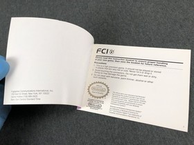 Phantom Fighter - Nintendo NES - Manual ONLY - Good - SAFE SHIP!