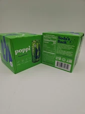 Alpine Blast Poppi - Prebiotic Soda 12oz 8 Pack Cans Sparkling Drink 