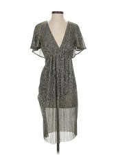 NWT Halston Heritage Women Gray Cocktail Dress XS