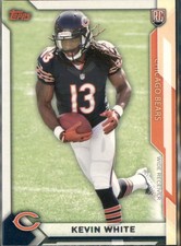 Kevin White 2015 Topps Take It to the House Chicago Bears #25
