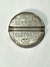 Gettone telefonico ESM 7809 raro coniato in nichel