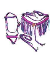 pony Fringe Breast Collar tack set, pony tack Set