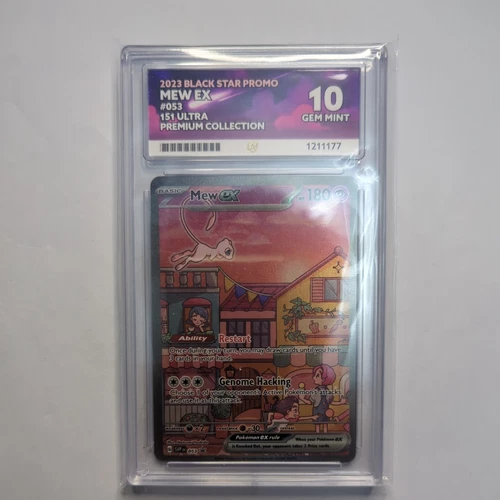 PERFECT SUBGRADES Mew 053 Pokemon 151 Ultra Premium Collection Promo Ace 10