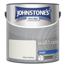 JOHNSTONES RETAIL WALL & CEILING MATT SILVER FEATHER 2.5L