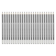 24Pcs, Watercolor Pencil for Coloring Drawing Painting Grey