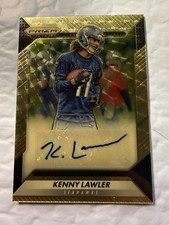2016 Panini Prizm 5/5 Auto Kenny Lawler Gold Vinyl Rookie RC