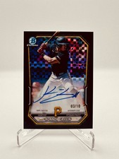 2026 Bowman Chrome - Konnor Griffin Black X-Fractor Auto /10 - Pirates