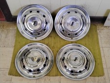 Rare 1951 Ford Crestline Hubcaps 15 Set Of 4 Wheel Covers 51