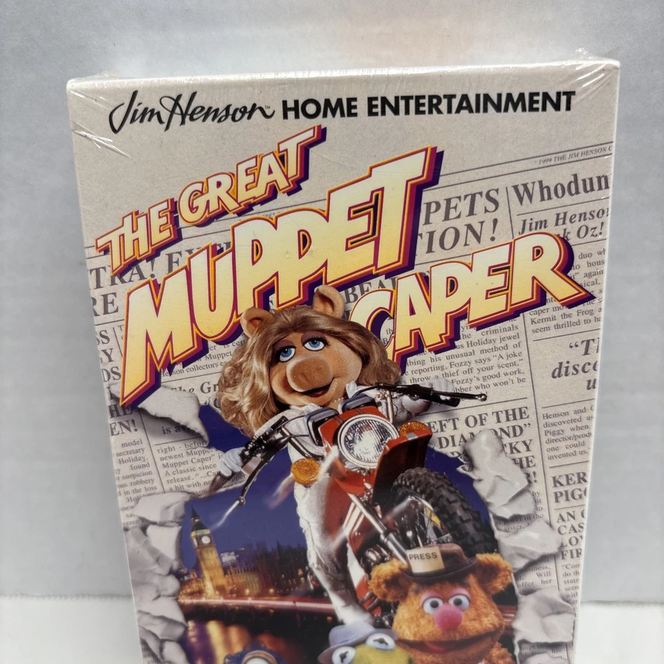 The Great Muppet Caper VHS Tape New Sealed - Image 3 of 4
