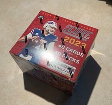 2023 PANINI SCORE FOOTBALL HOBBY BOX 4 AUTOS AUTOGRAPHS 10 PACKS 40 CARDS/PACK