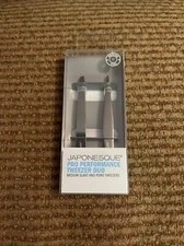 Japonesque Pro Performance Tweezer Duo Medium Slant and Point Tweezers Stainless