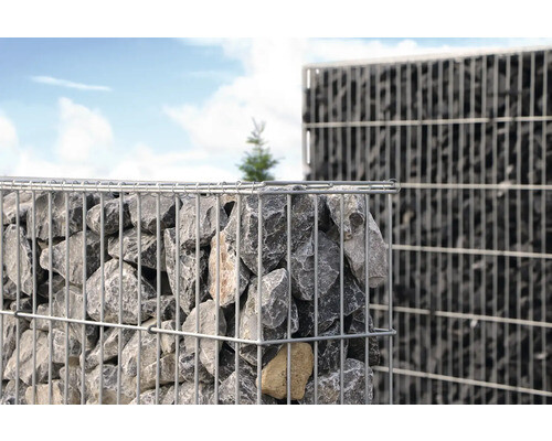 Gabionenkorb Wilk 120 x 25 x 200 cm feuerverzinkt - Bild 3 von 8