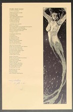 The Who Pete Townshend Vintage Print Poem Pure And Easy Vintage Music