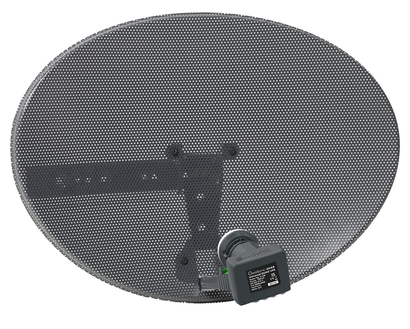 Sky Satellite Dish MK4 With Quad LNB For Sky / Sky HD / Freesat HD