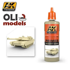 Waterborne Polymer Surface Acrylic PRIMER DESERT SAND 60ml  - AK Interactive 181
