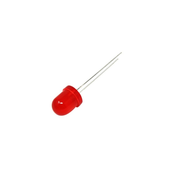 2X OSR5JAA1K4A Led 10Mm Rot 150-220Mcd 180° Front: GewöLbt Rastermaß: 2,54Mm Opt-image