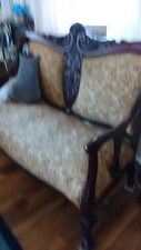 antique settee loveseat