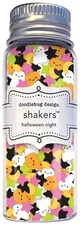 Doodlebug Shakers Fillers Cards & Crafts Halloween Night Ghosts Stars Pumpkins