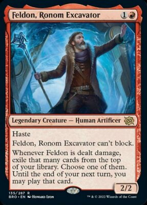MTG Feldon, Ronom Excavator - Foil NM-Mint The Brothers' War | eBay