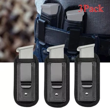 3pcs Tactical IWB Magazine Pouch for .40 .45 .22 9mm Pistol Mag Holder Holster
