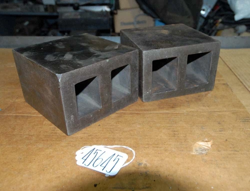One Pair of Box Angle Plates  (Inv. 45645)