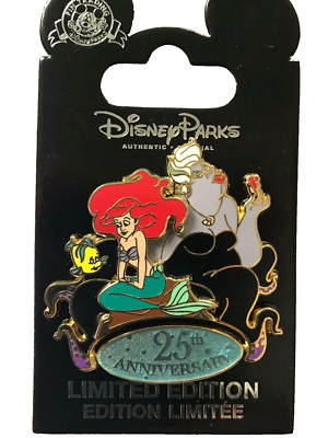 Disneyland Park The Little Mermaid Ariel & Ursula 25th Anniversary
