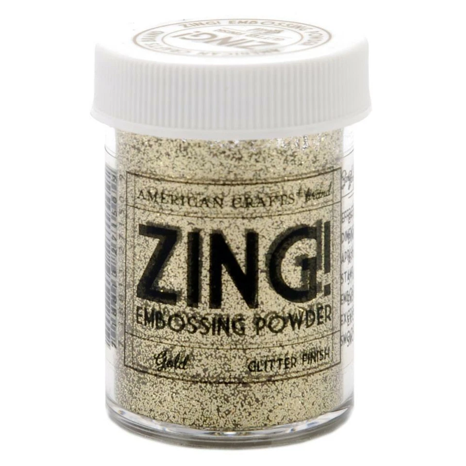 Zing Glitter Embossing Powder, Gold 27150 new - Image 2 of 3