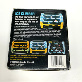 Nintendo NES Game - Ice Climber (BEEHIVE DIGGER)(with OVP / CIB)(PAL) 11979074