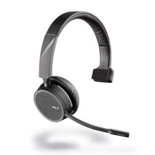 Plantronics Voyager 4210 UC Series Bluetooth Wireless Headset, Black