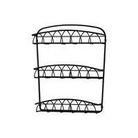 Spectrum Twist Wm Spice Rack - Black on sale Spectrum Twist Wm Spice Rack - Black on sale