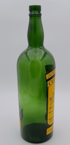 VINTAGE CUTTY SARK BLENDED SCOTCH WHISKEY GLASS DISPLAY BOTTLE MADE IN UK 18.5” - Picture 3 of 8