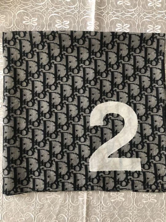 Foulard Christian Dior Nouveauté de Cosmetics Event 51x54cm Multicolore Soie