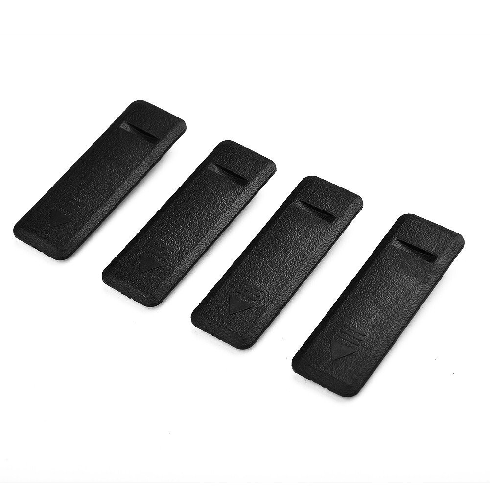 4x Roof Trim Moulding Cover Rail Rack Moulding Clip Cover Cap For