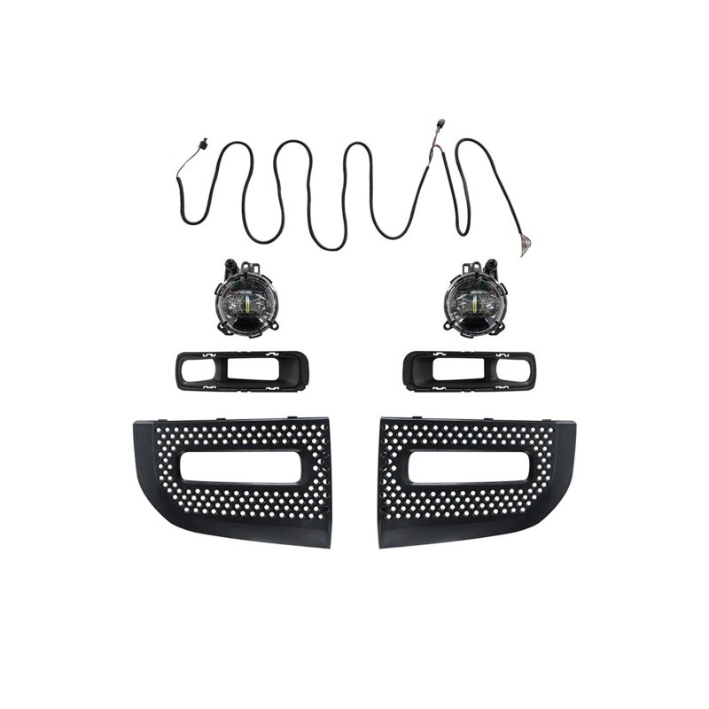 For Land Rover Defender 90/110/130 LED bright black front fog light