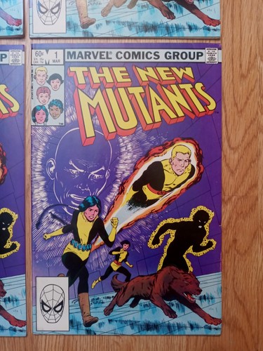 New Mutants #1 (Marvel, 1983) LOT OF 4 HIGH GRADE COPIES ๐ฅ VF/NM to NM - Picture 5 of 10