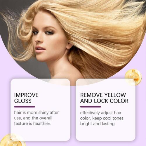 Karseell Purple Hair Mask 100ml Maca Essence Deep Nourishs Brighten Hairs UK - Picture 9 of 12