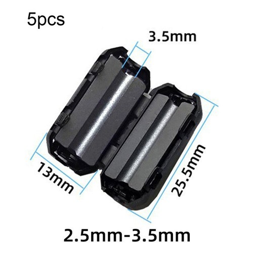 Pack De 10 Clips En Ferrite Pour Câble - Réducteur De Bruit électromagnétique - Neuf