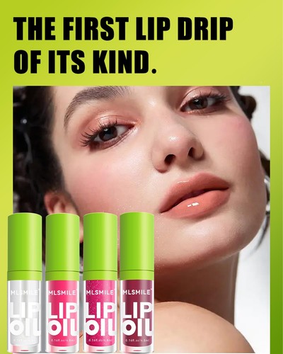 4 Colors Lip Oil Lip GlazeHydrating Tinted Plumping Lip GlossFat Lip Oil Drip... - Picture 2 of 8