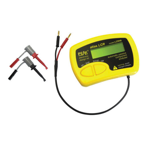VOLTCRAFT LCR-300 Ponte di misurazione LCR digitale CAT I Display