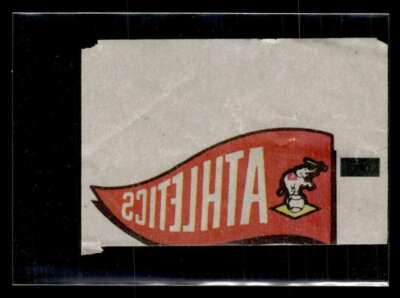 1966 Topps Kansas City Athletics Rub-Offs Low Grade Y5329