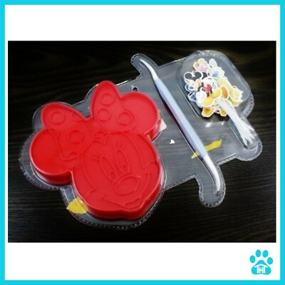 3er Set Backform Disney Minnie Mouse Plätzchenform Ausstechform Backen Plätzchen