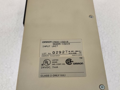 Omron C500-ID219 Input Unit 3G2A5-ID219 - 第 2/5 張圖片