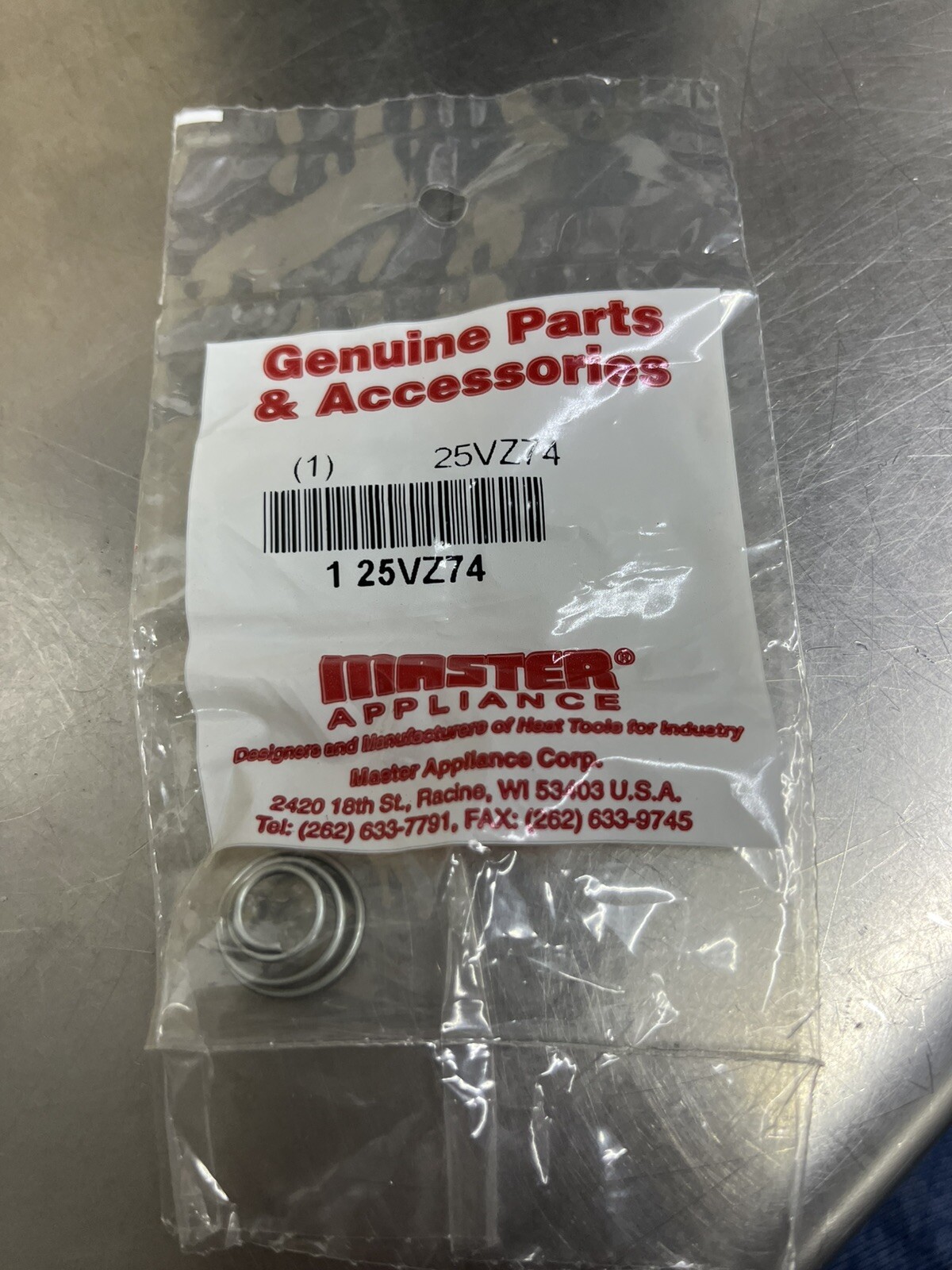Master Appliance 25VZ74 Spring For Industrial Heat Gun
