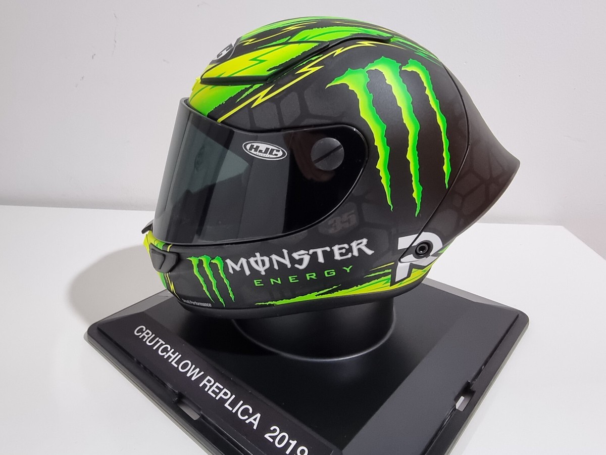 HJC Helmet Replica MOTOGP 2019 CAL CRUTCHLOW 1/2 MINI HELMENTS HJC